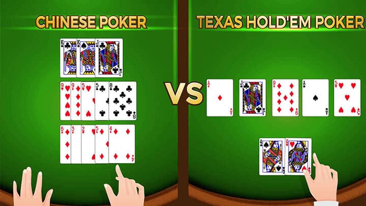Phân biệt Poker và xập xám